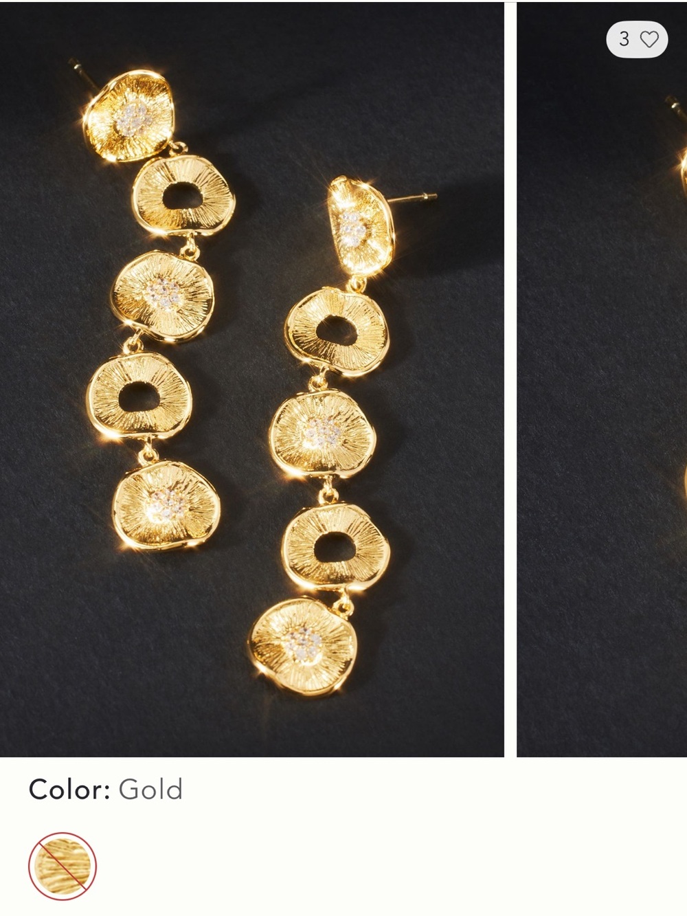 Jackie Mack Designs earrings from Anthropologie NWT